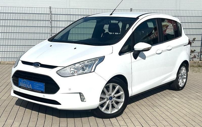 Weiß Gebraucht 2015 Ford B-MAX Titanium Van / Kleinbus | 9.450 € (Guter Preis) - Bild 1/4