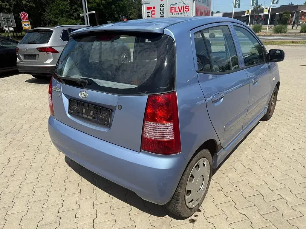 Gebraucht Kia Picanto EX 65 PS (47 kW) 2006 Blau Kleinwagen
