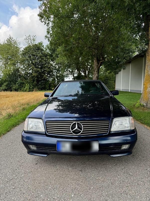 Gebraucht Mercedes SL280 193 PS (141 kW) 1995 Blau Cabrio