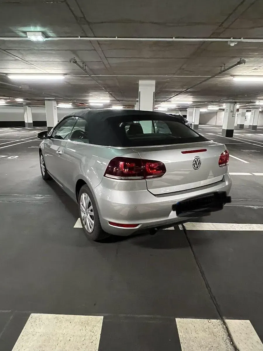 Gebraucht VW Golf Cabriolet 105 PS (77 kW) 2014 Silber Cabrio