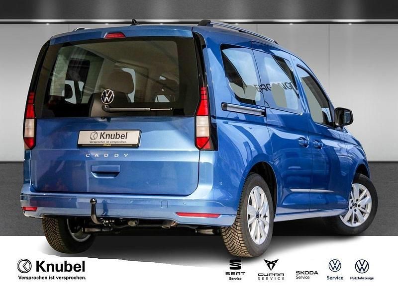 Neu VW Caddy Life 122 PS (89 kW) 2025 Blau Van / Kleinbus