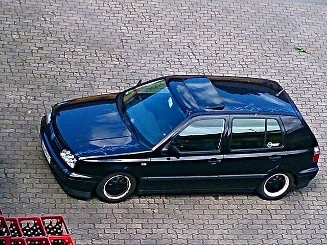 Brugt VW Golf III 102 HK (75 kW) 1996 Sort Stationcar