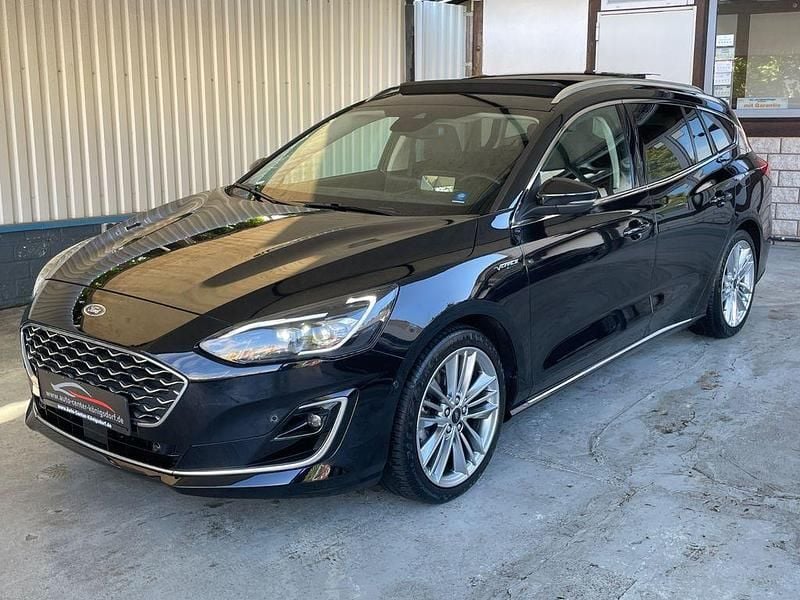 Agate black metallic Gebraucht 2021 Ford Focus Vignale Kombi | 17.400 € (Etwas zu teuer) - Bild 1/4