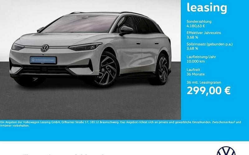 Weiß Gebraucht 2024 VW ID.7 Pro Limousine | 44.811 € (Guter Preis) - Bild 1/4