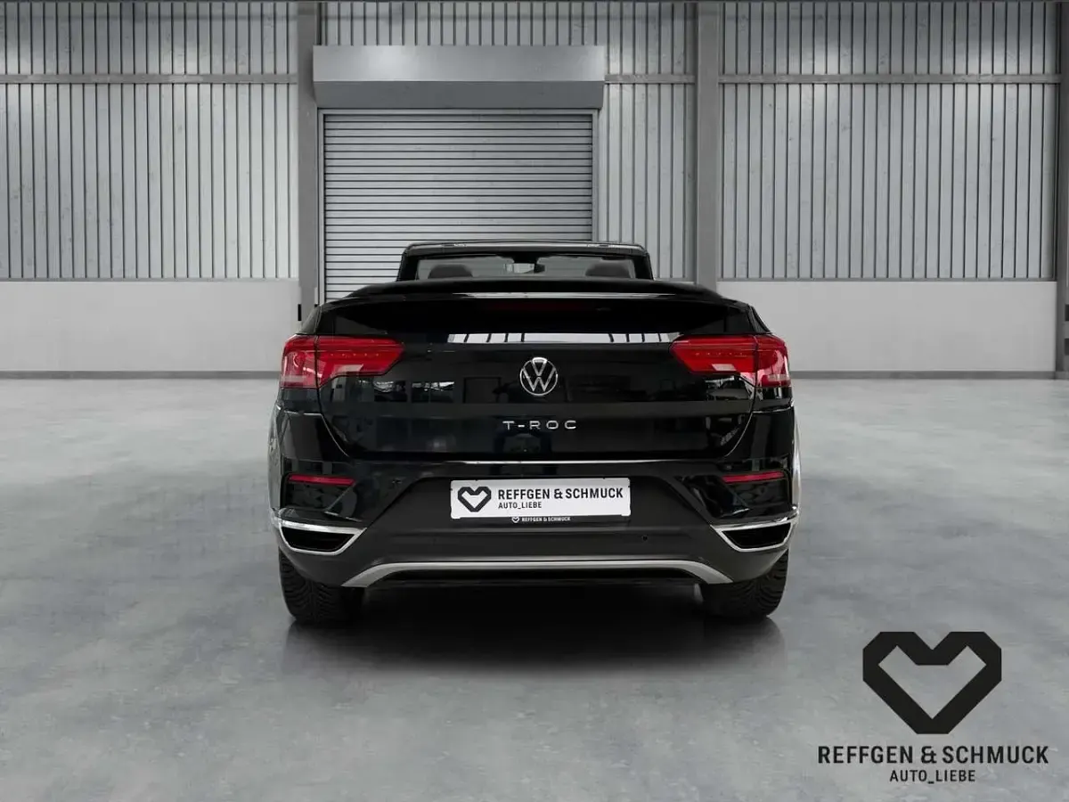 Gebraucht VW T-Roc Cabriolet 150 PS (110 kW) 2021 Schwarz Cabrio