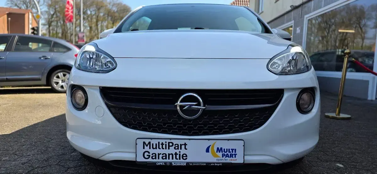Gebraucht Opel Adam 87 PS (63 kW) 2017 Weiß Kleinwagen