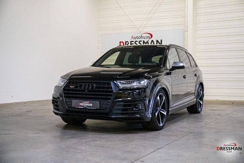 Orcaschwarz metallic Gebraucht 2017 Audi SQ7 Sport SUV | 32.474 € - Bild 1/4