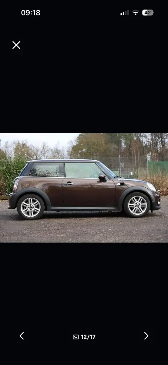 Gebraucht Mini Cooper 122 PS (89 kW) 2011 Braun Kleinwagen