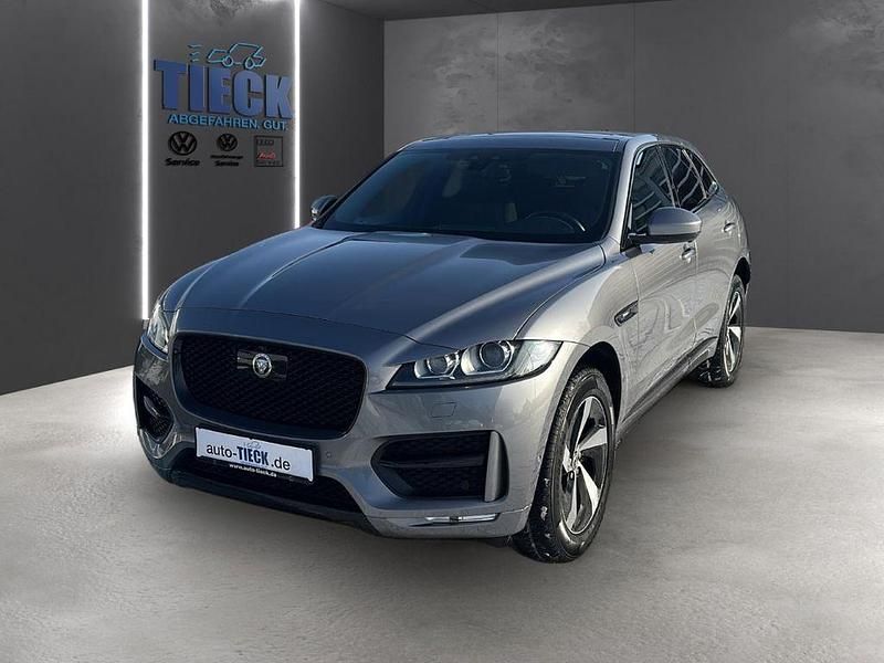 Grau Gebraucht 2020 Jaguar F-Pace R-Sport SUV | 28.980 € (Superpreis) - Bild 1/4