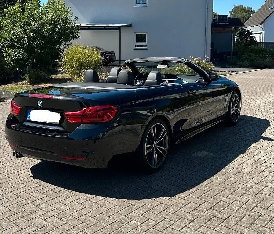 Gebraucht BMW 430 Cabriolet M Sport 252 PS (185 kW) 2019 Schwarz Cabrio