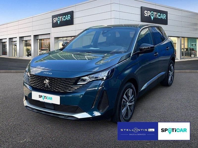 Blau Gebraucht 2023 Peugeot 3008 Allure SUV | 25.890 € (Superpreis) - Bild 1/4