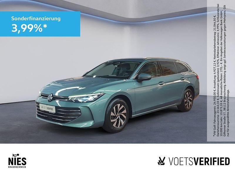 Grün Gebraucht 2024 VW Passat Business Kombi | 31.980 € (Superpreis) - Bild 1/4
