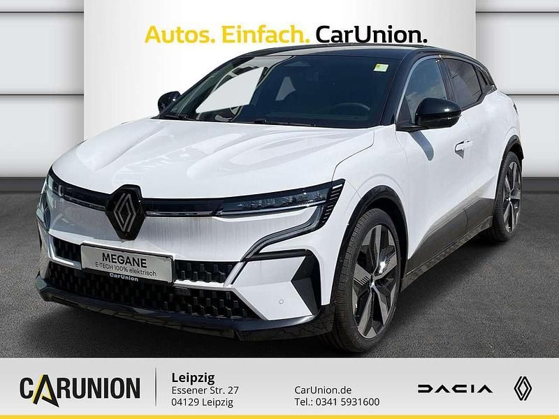 Arktisweiß, black pearlschwa Gebraucht 2023 Renault Mégane Techno Limousine | 28.495 € (Superpreis) - Bild 1/4