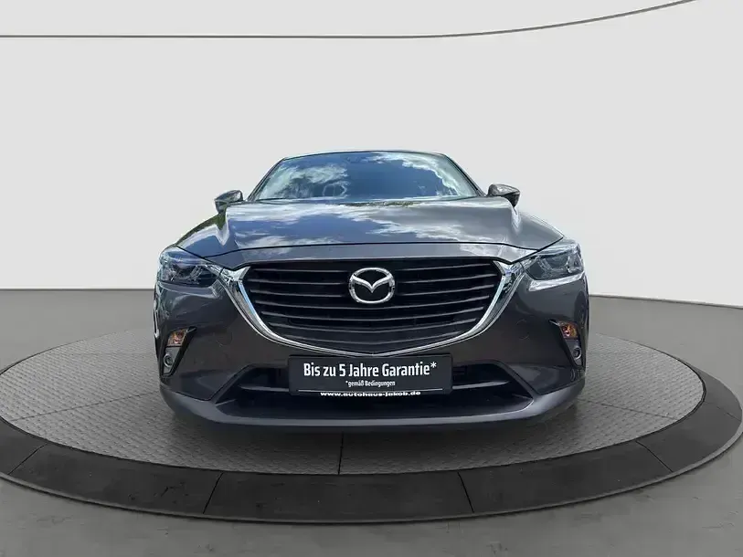 Gebraucht Mazda CX-3 Exclusive-Line 120 PS (88 kW) 2017 Obsidiangrau metallic (metallic) SUV
