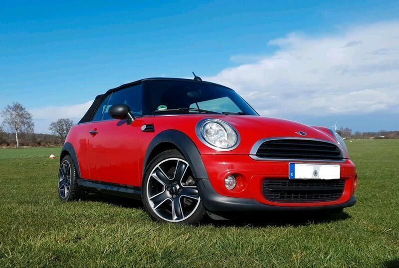 Rot Gebraucht 2013 Mini One Cabriolet Cabrio | 7.900 € (Fairer Preis) - Bild 1/4