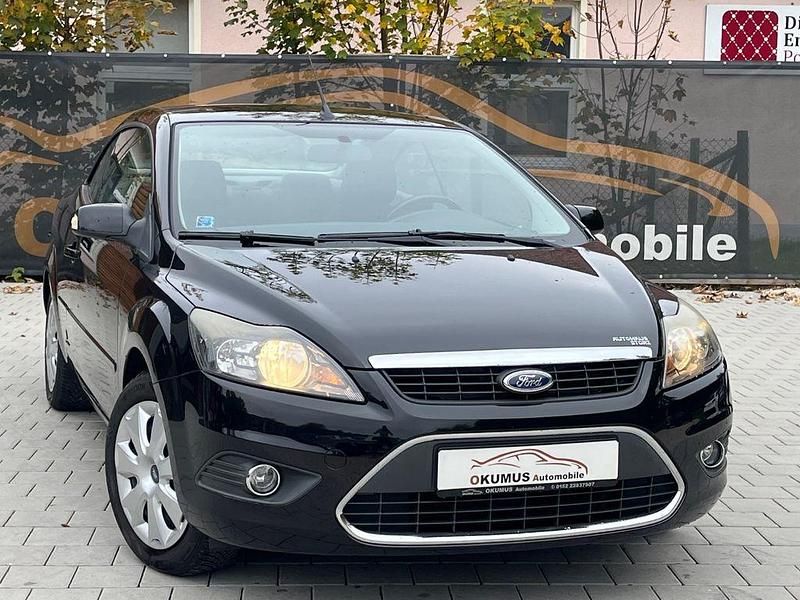 Schwarz Gebraucht 2009 Ford Focus Cabriolet Cabrio | 2.999 € (Guter Preis) - Bild 1/4