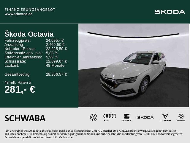 Weiß Gebraucht 2023 Skoda Octavia Style Kombi | 24.695 € (Guter Preis) - Bild 1/4