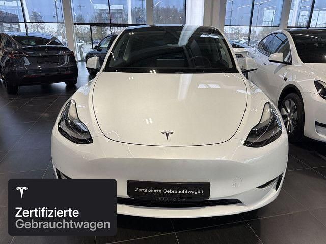 Gebraucht Tesla Model Y Long Range AWD 258 kW (351 PS) 2022 Weiß SUV