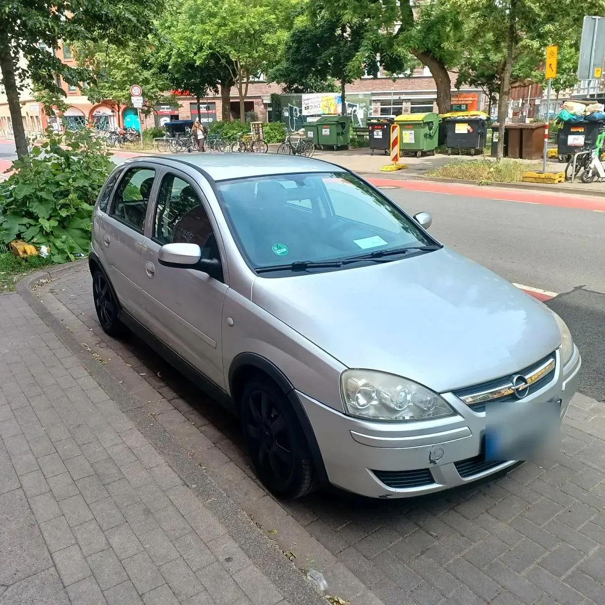 Gebraucht Opel Corsa 80 PS (58 kW) 2006 Grau Kleinwagen