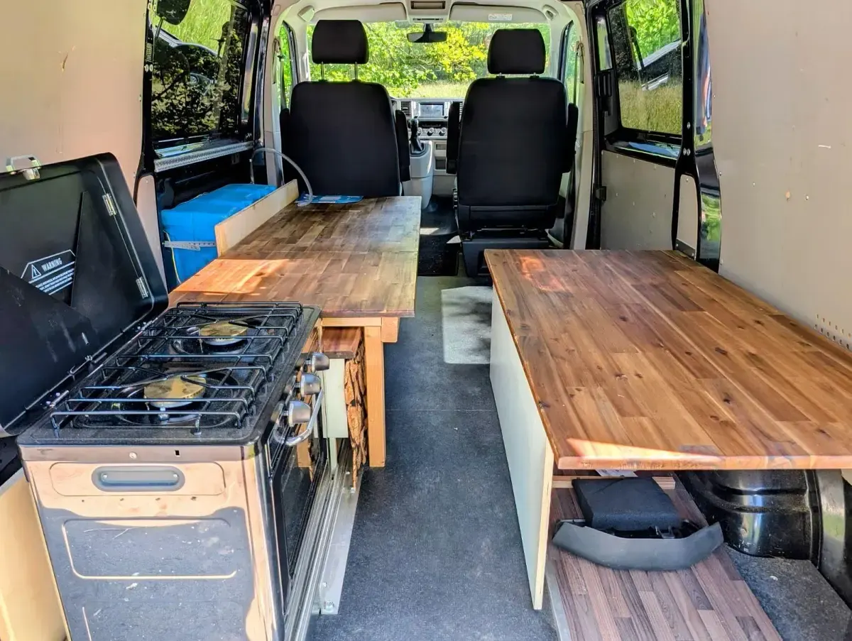 Gebraucht VW Transporter 204 PS (150 kW) 2016 Blau Van