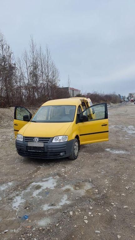 Gelb Gebraucht 2008 VW Caddy Van / Kleinbus | 2.450 € (Superpreis) - Bild 1/4