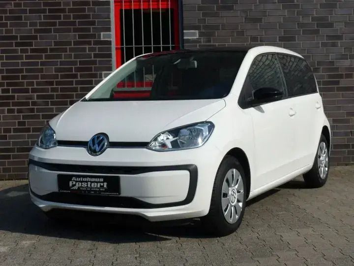 Weiß Gebraucht 2019 VW up! move up! Kleinwagen | 9.850 € (Fairer Preis) - Bild 1/4