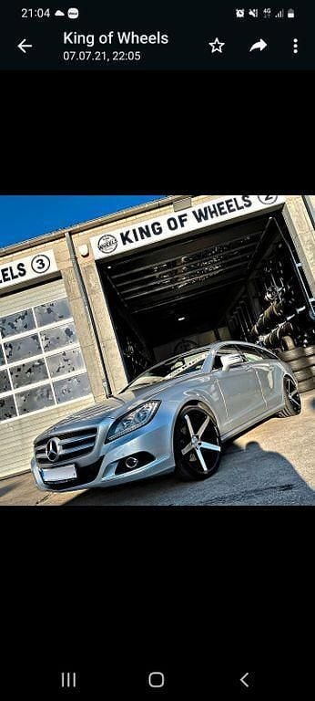 Silber Gebraucht 2012 Mercedes CLS350 Shooting Brake Kombi | 10.999 € (Guter Preis) - Bild 1/4