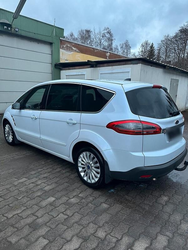 Gebraucht Ford S-MAX S 140 PS (102 kW) 2012 Weiß Van / Kleinbus
