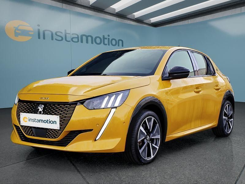 Gelb Gebraucht 2021 Peugeot e-208 GTi Kleinwagen | 15.949 € (Fairer Preis) - Bild 1/4