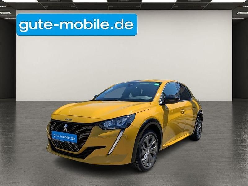 Gelb Gebraucht 2024 Peugeot e-208 Allure Kleinwagen | 19.190 € (Superpreis) - Bild 1/4