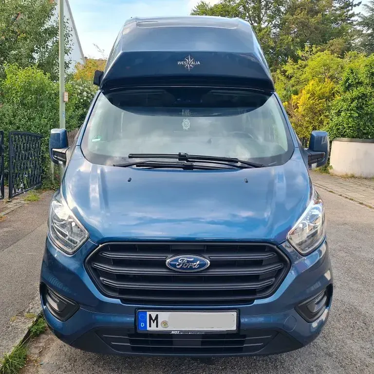 Gebraucht Ford Transit Custom Nugget 170 PS (125 kW) 2019 Blau Van / Kleinbus