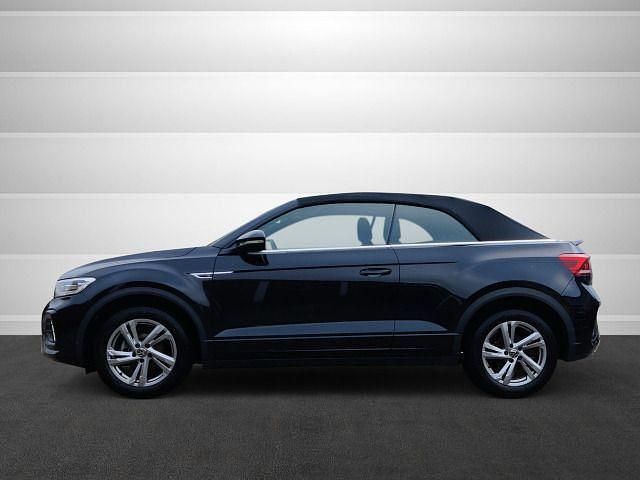 Gebraucht VW T-Roc Cabriolet R-line 150 PS (110 kW) 2024 Schwarz Cabrio