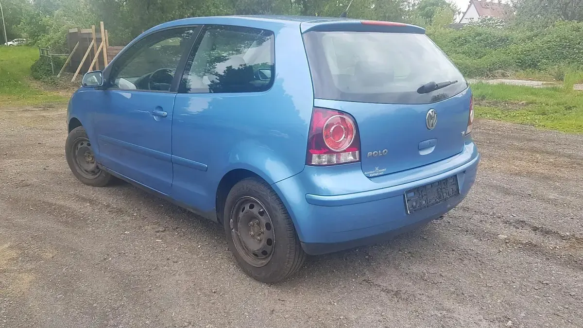 Brugt VW Polo 75 HK (55 kW) 2005 Blå Hatchback