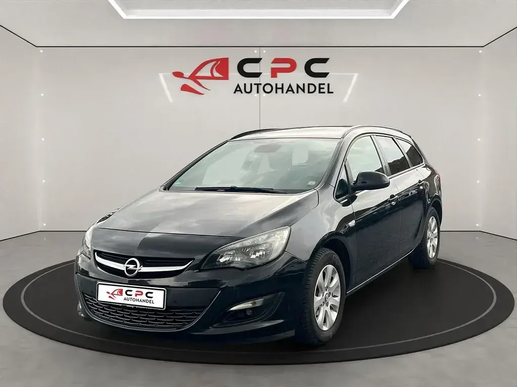 Gebraucht Opel Astra Style 136 PS (100 kW) 2015 Schwarz Kombi