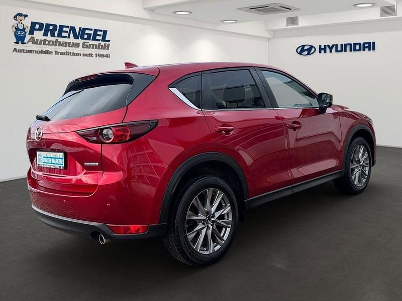 Gebraucht Mazda CX-5 Ad'Vantage 194 PS (142 kW) 2021 Rot SUV
