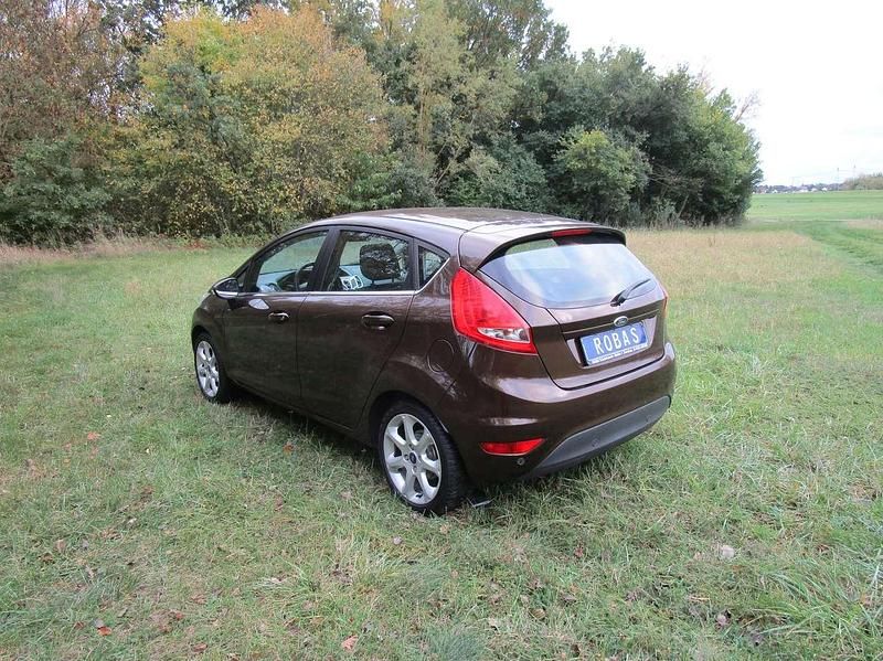 Gebraucht Ford Fiesta Titanium 97 PS (71 kW) 2011 Braun Kleinwagen
