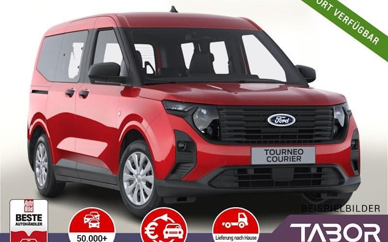 Rot Neu 2025 Ford Tourneo Courier Trend Van / Kleinbus | 24.388 € (Superpreis) - Bild 1/4