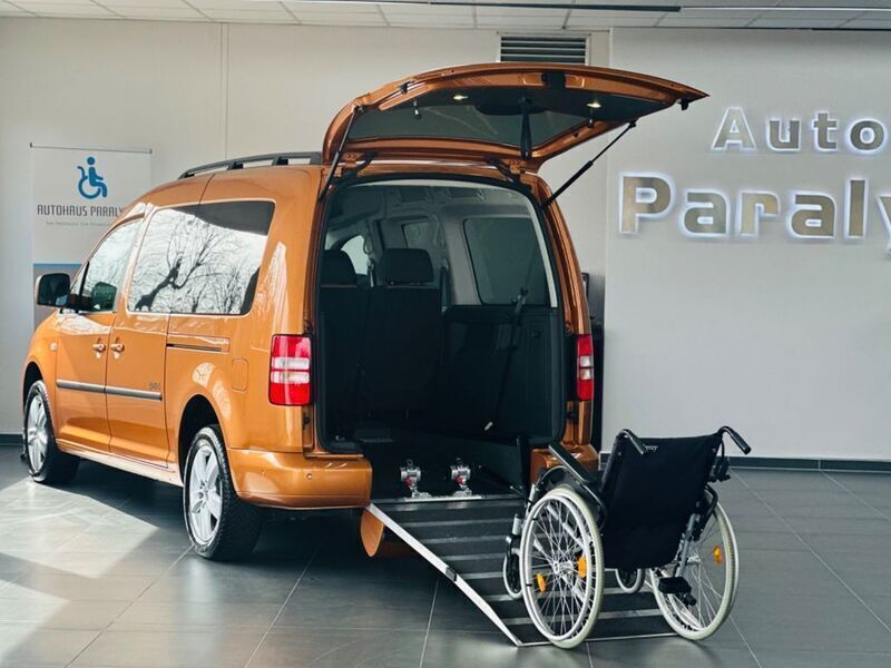 Orange Gebraucht 2014 VW Caddy Maxi Van / Kleinbus | 31.950 € - Bild 1/4