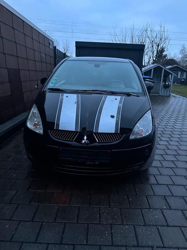 Gebraucht Mitsubishi Colt 95 PS (69 kW) 2007 Schwarz Kleinwagen
