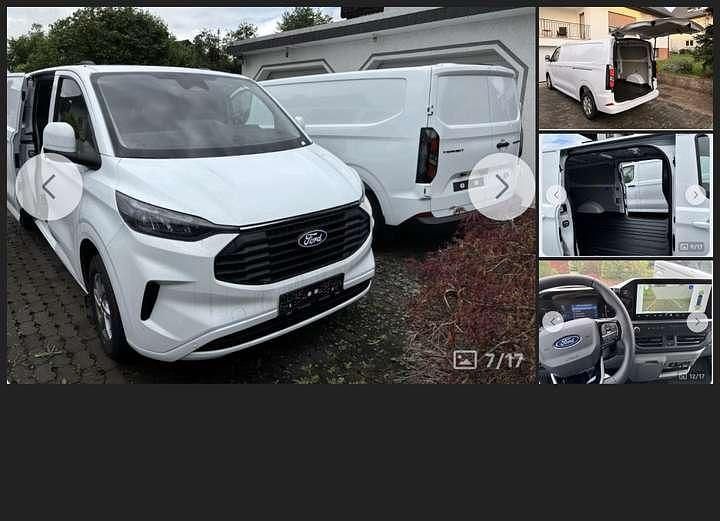 Neu Ford Transit Custom Limited 170 PS (125 kW) 2025 Weiß Van