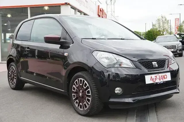 Używany Seat Mii Chic 75 KM (55 kW) 2016 Czarny Hatchback