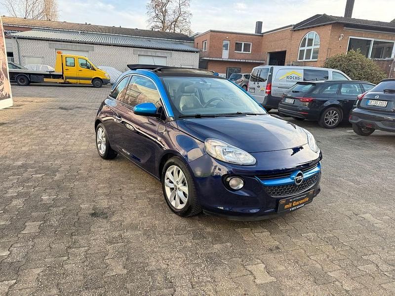 Ocean blue (perl) Gebraucht 2018 Opel Adam Open Air Kleinwagen | 8.950 € (Superpreis) - Bild 1/4