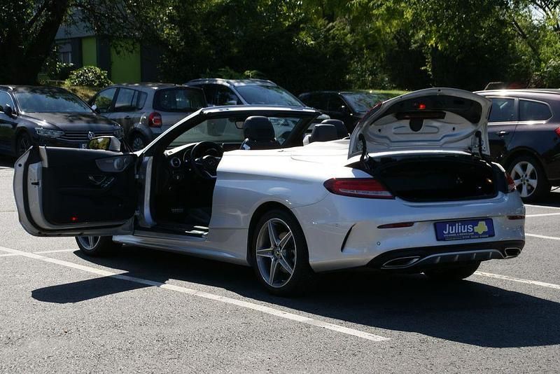 Gebraucht Mercedes C200 184 PS (135 kW) 2018 Silber Cabrio