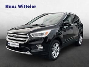 Iridiumschwarz metallic Gebraucht 2017 Ford Kuga Titanium SUV | 16.500 € (Fairer Preis) - Bild 1/4