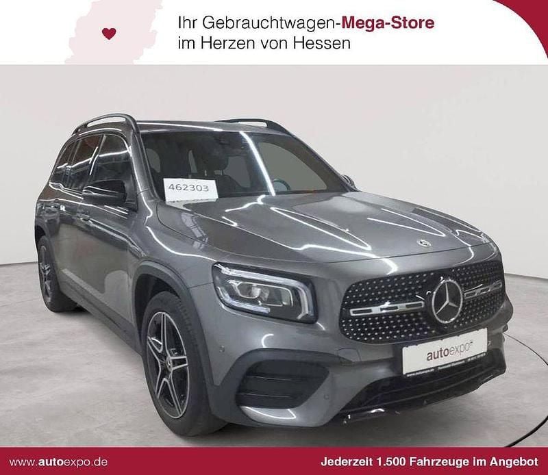 Mountaingrau metallic Gebraucht 2022 Mercedes GLB220 AMG line SUV | 32.990 € (Guter Preis) - Bild 1/4