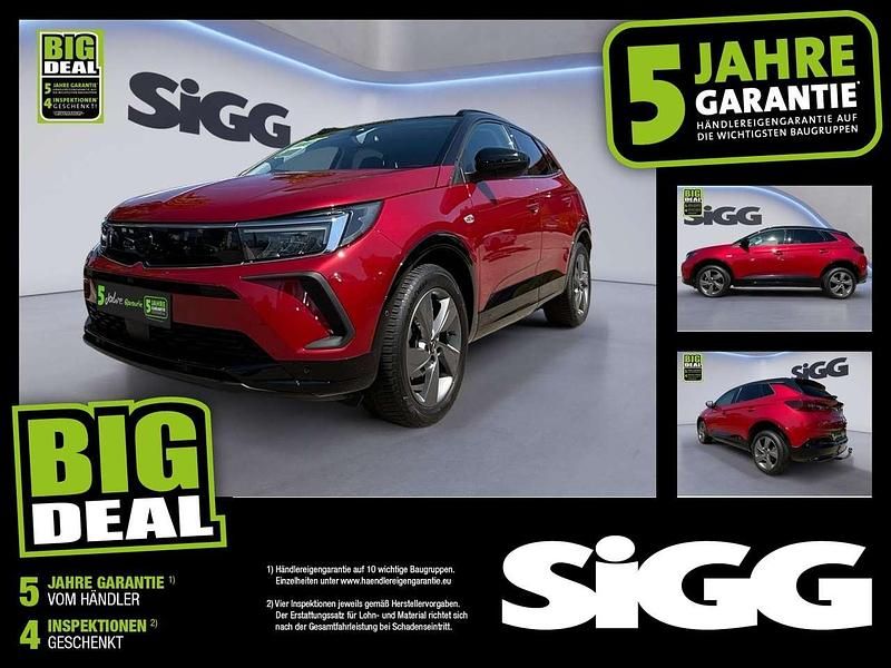 Rubin rot (metallic) Gebraucht 2022 Opel Grandland X GS Line SUV | 19.980 € (Fairer Preis) - Bild 1/4