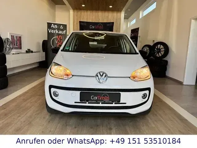 Gebraucht VW up! 75 PS (55 kW) 2014 Weiß Kleinwagen