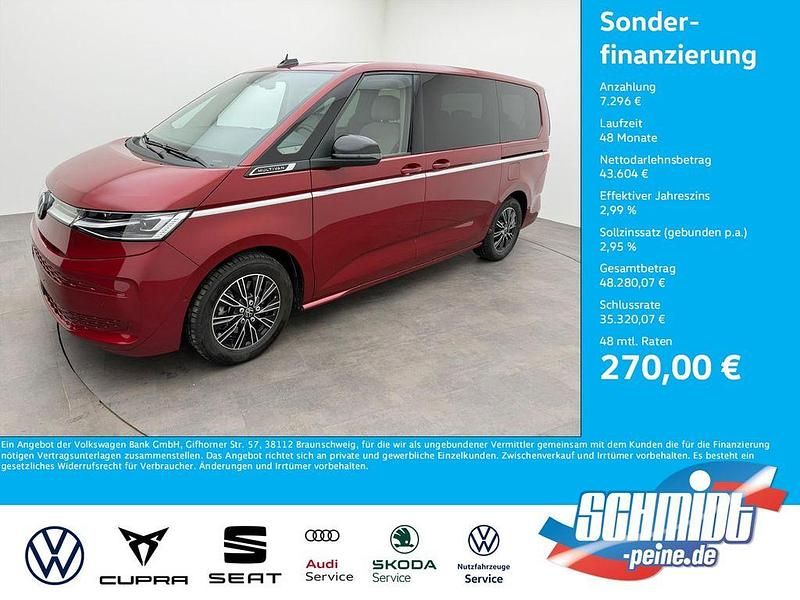 Rot Gebraucht 2025 VW Multivan Style Van | 50.900 € (Fairer Preis) - Bild 1/4