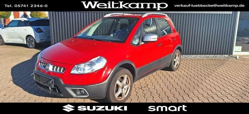 Rot Gebraucht 2012 Fiat Sedici Pop SUV | 3.800 € (Superpreis) - Bild 1/4