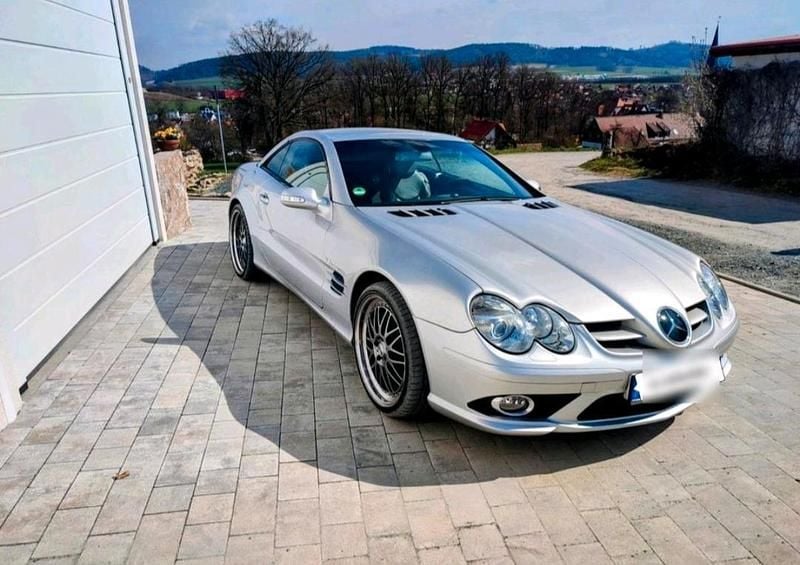 Gebraucht Mercedes SL500 305 PS (224 kW) 2001 Silber Cabrio